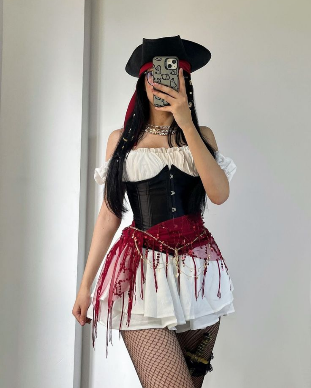 Corset Cinturilla Negro