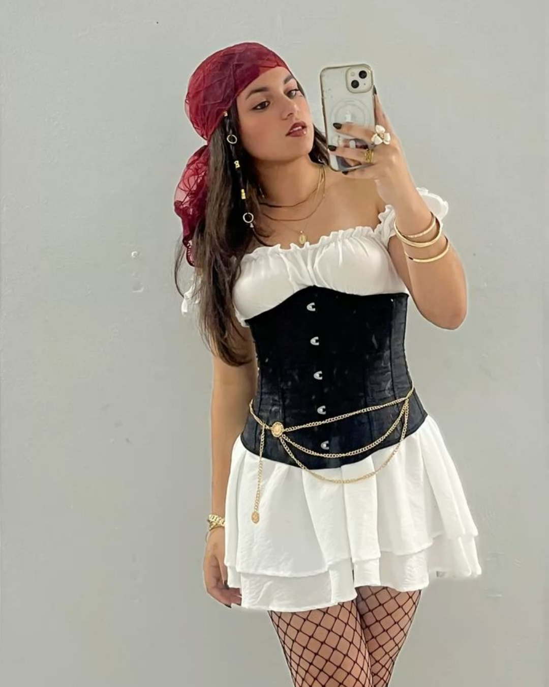 Corset Cinturilla Negro