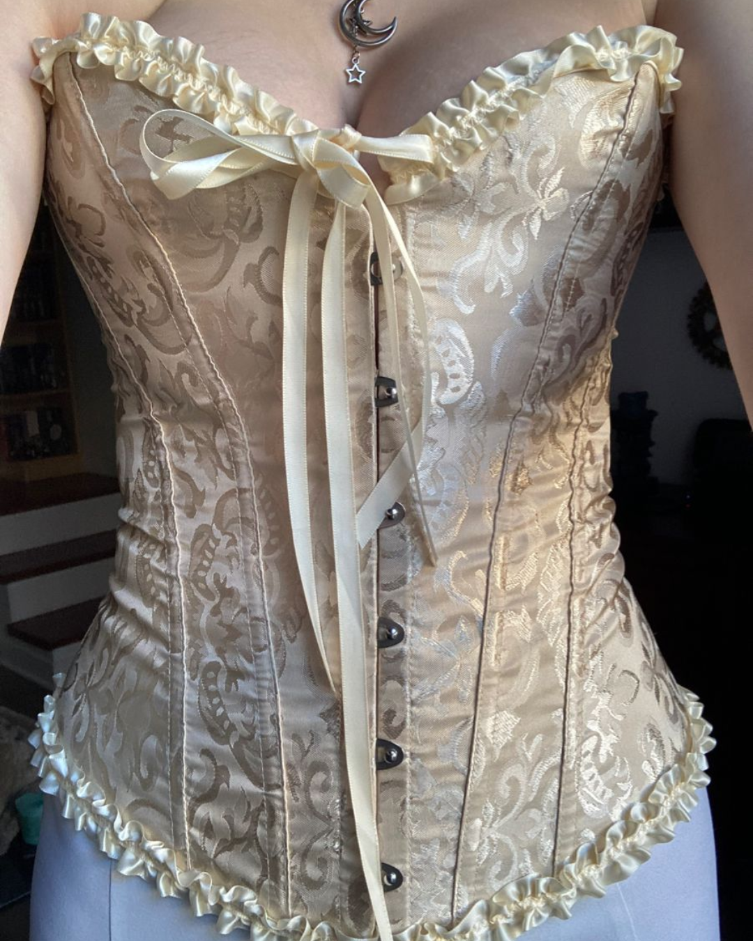 Corset Victoriano Crema