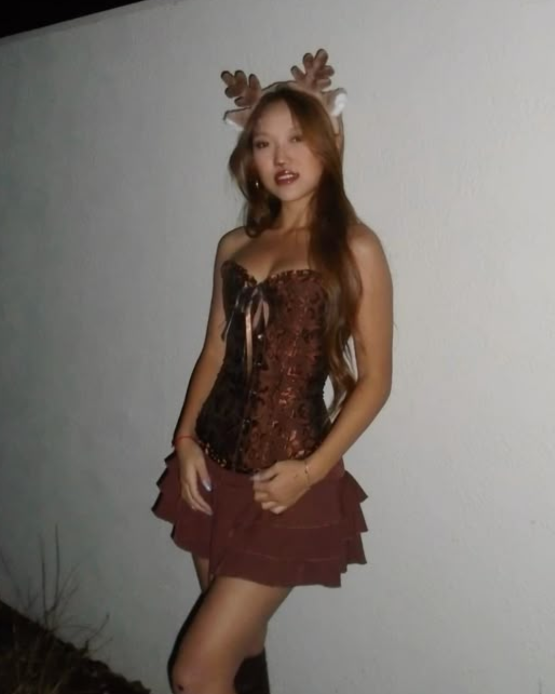 Corset Victoriano Marron