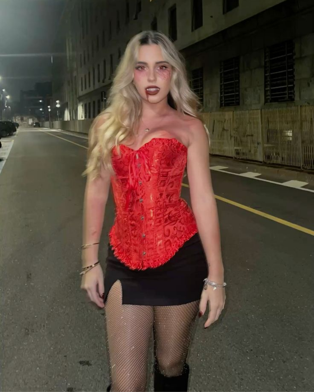 Corset Victoriano Rojo