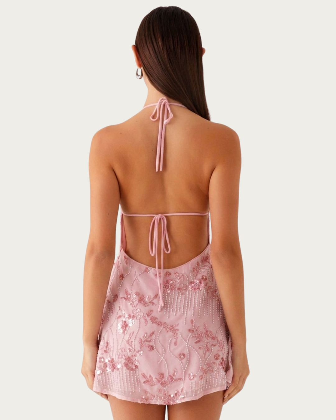 Vestido Alma Bordado con Pedrería