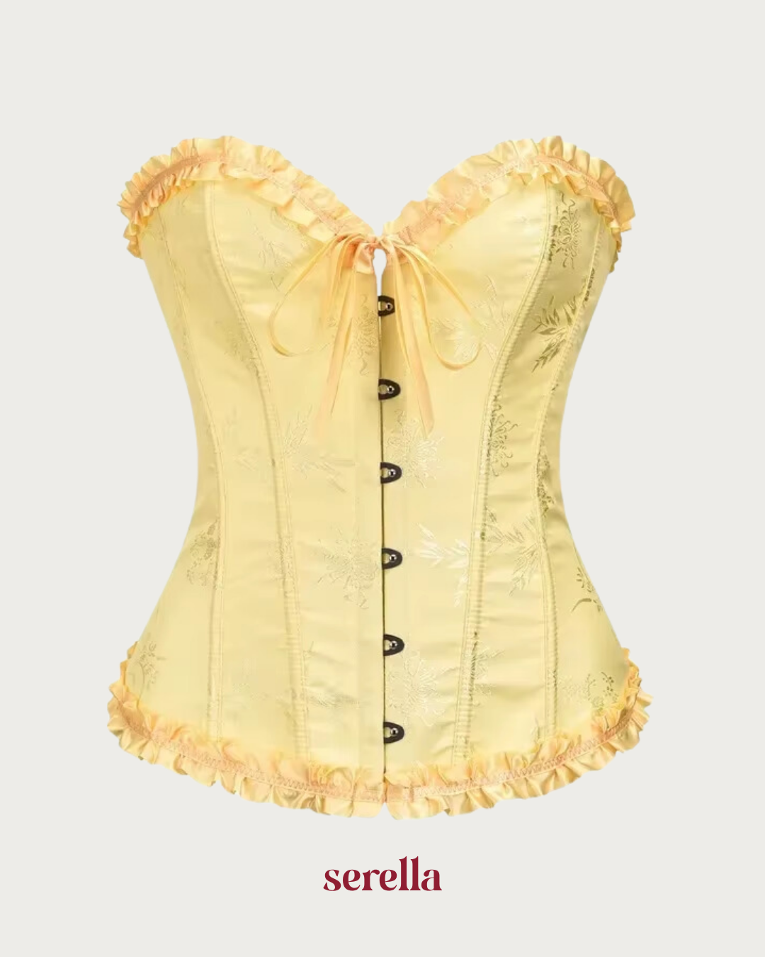 Corset Victoriano Amarillo