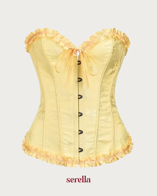 Corset Victoriano Amarillo