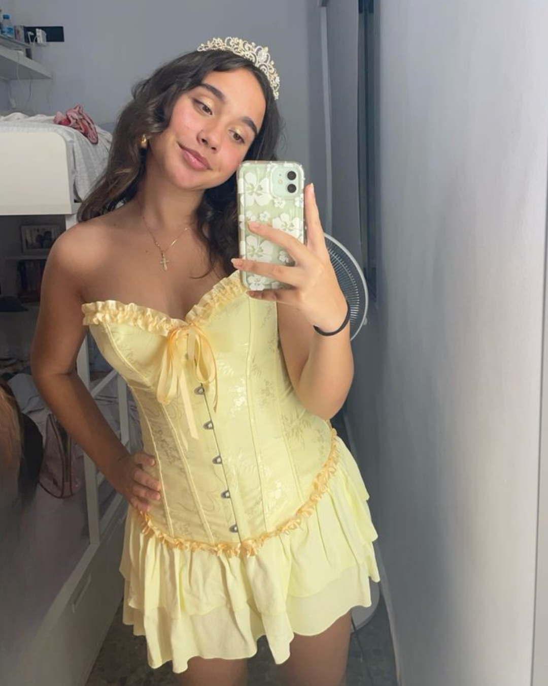 Corset Victoriano Amarillo
