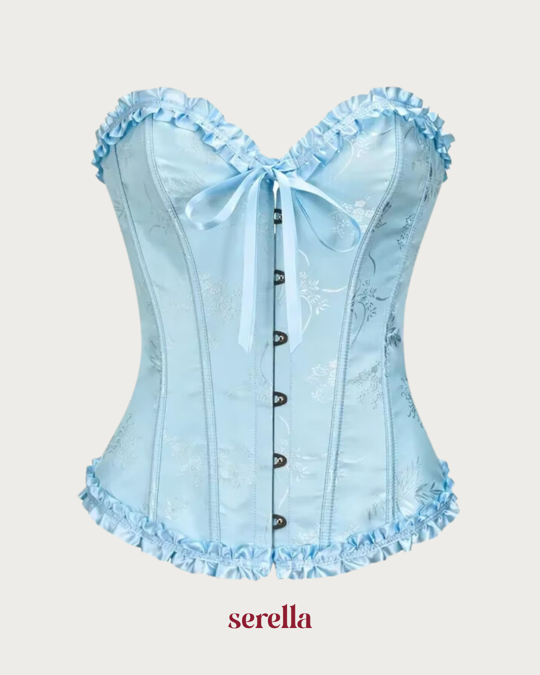 Corset Victoriano Celeste