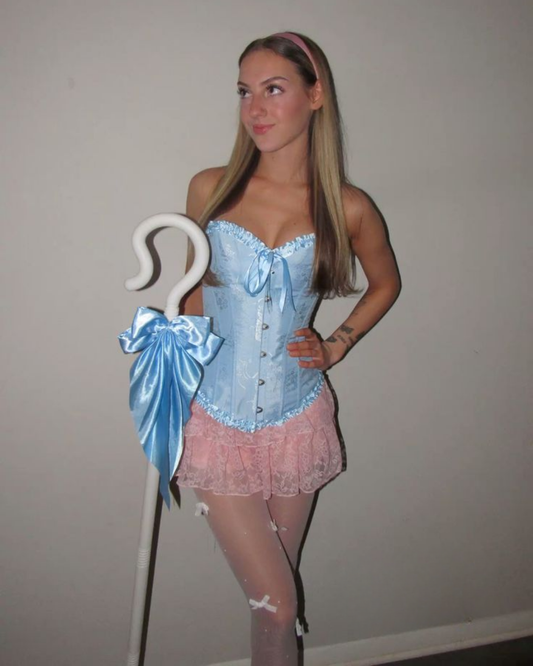 Corset Victoriano Celeste