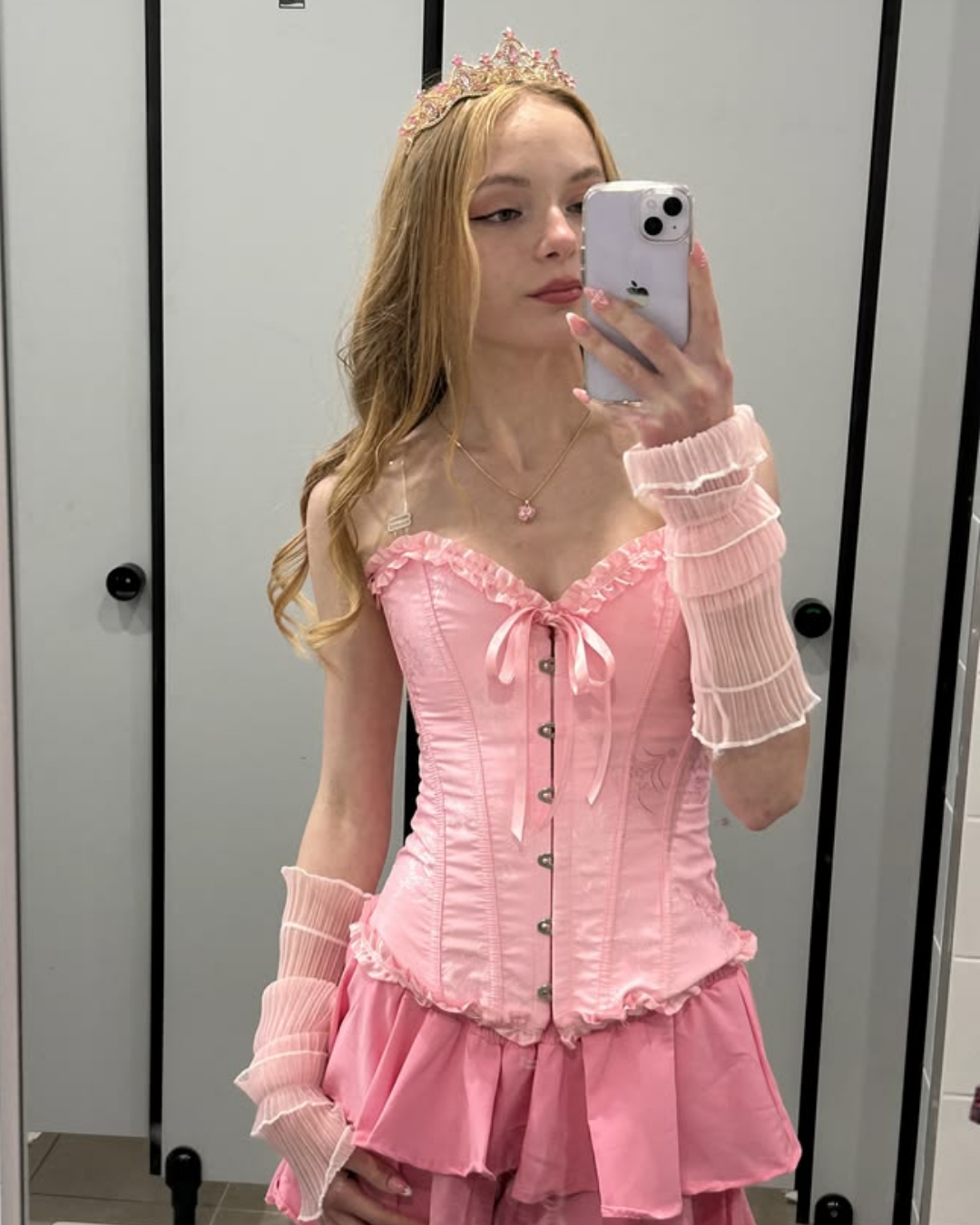 Corset Victoriano Rosado Pastel