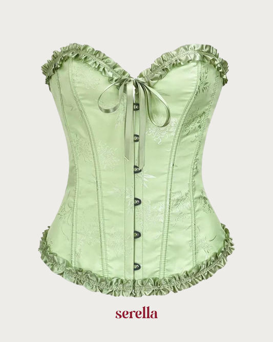 Corset Victoriano Verde Claro