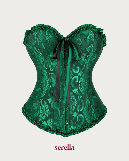 Corset Victoriano Verde oscuro
