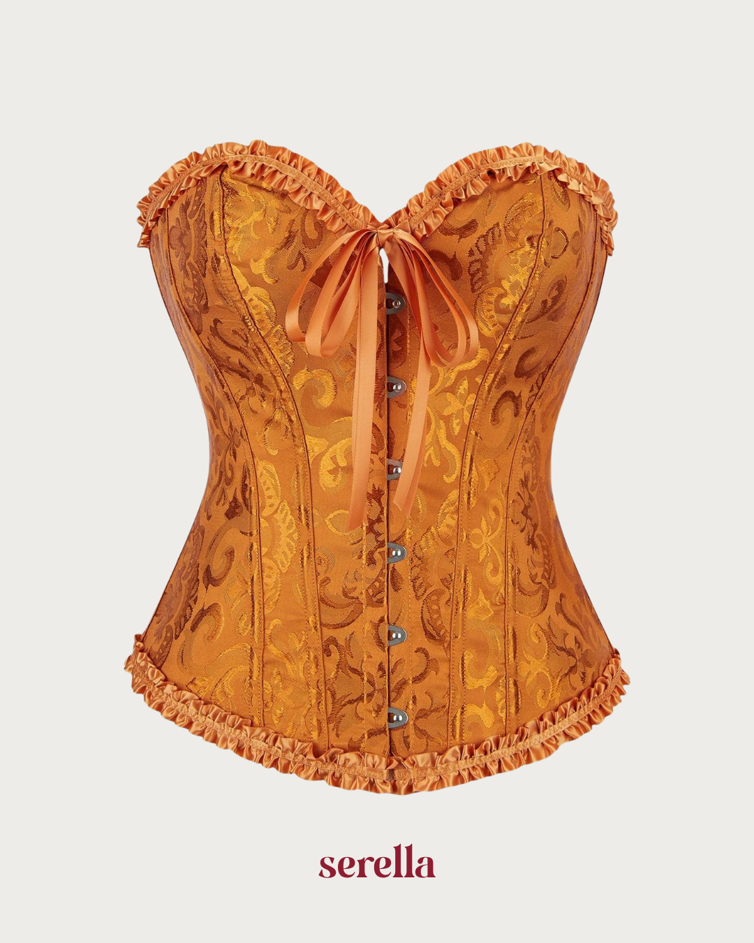 Corset Victoriano Naranja