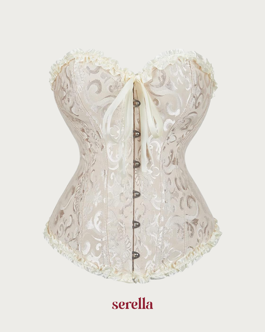 Corset Victoriano Crema