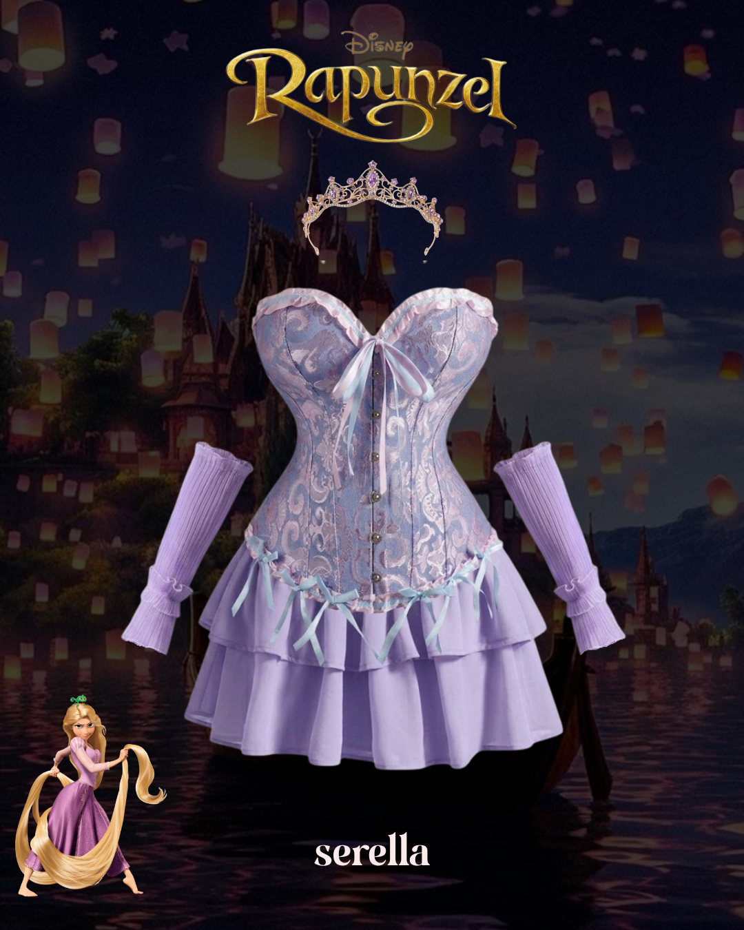 Disfraz Rapunzel